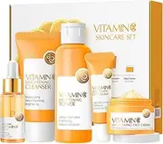 C Skincare Kit | /Set Soothing Skin Firming Cream,Skincare Set for Eye Puffiness, Skin Tightening, Skin Care Travel Kit for, Radiant Skin