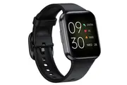 Bluetooth Smart Watch 1.6" TFT 2.5D Touch Screen Temperature Heart Rate Blood Pressure BT 5.0 - Black