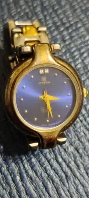 在飛比找Yahoo!奇摩拍賣優惠-瑞士CYMA司馬石英錶