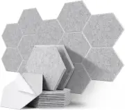 12 Pack High Density Acoustic Absorption Panels, Soundproofing Foam Sound Proof