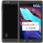 Inch Android 11 Tablet, 16GB Storage 128GB TF Expansion Tablets, Quad-C