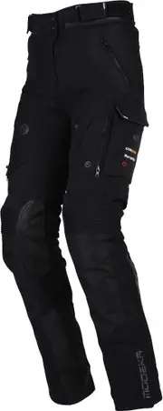 Modeka Panamericana 2 Women Motorcycle Textile Pants, black, Size 42