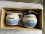 Sheffield Home Cream And Sugar Set Made In China Brand New