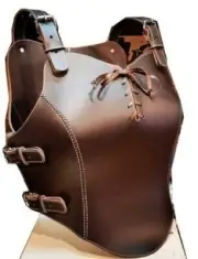 Medieval Leather Cuirass Leather Cosplay Ladies Ariadne Armor LARP SCA Costume