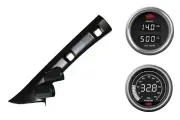 SAAS pillar pod boost/pyro oil pressure gauges for Mitsubishi Triton MQ MR