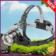 Motion Sensor Head Flashlight Adjustable Multifunctional Head Torch for Climbing