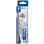 Staedtler Natural Jumbo Triangular Graphite Pencil HB 12 Pack