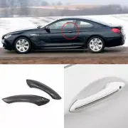 Carbon Fiber Car Door Handle Cover Trim For BMW F06 F12 F13 NO Smart Key Hole AA