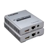 4K 120M HDMI Extender Cascade Connection Via Cat5e/6 CAT6 RJ45 Ethernet Cable IR