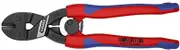 KNIPEX 71 12 200 CoBolt® Compact Bolt Cutter with slim multi-component grips black atramentized 200 mm