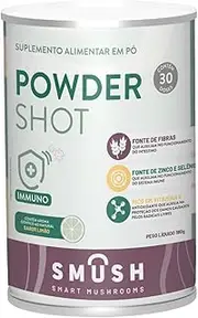 SMUSH Immunity shot - Chaga and Turkey Tail mushrooms - Support Gut Health and Immunity boost (1-Pack, Chaga and Turkey tail Mushroom)