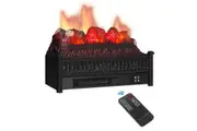 Sunovo Electric Log Insert Stove Heater For Fireplace