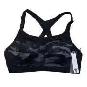 Victoria's Secret On Point Incredible Max Sports Bra Dreamy Zebra Size 36C