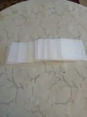 Plastic canvas squares, new, 20 pieces
