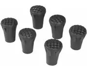 6Pcs Trekking Pole Tips Trekking Trekking Pole Caps Rubber Tips End Of Walking Feet Trekking Tips For Walking Hiking Trekking Poles