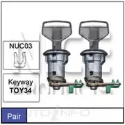 Nice Door Lock Barrel - Pair, NDL11J
