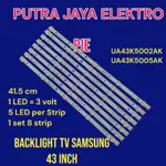 背光 LED 電視 SAMSUNG 43INC UA 43K5002 43K5005 UA43K5002 UA43K50