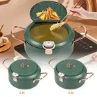 Deep Fryer Pot Carbon Steel Tempura Deep Fryer with Lid Nonstick Frying ⏳