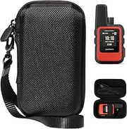 Handheld GPS case Compatible with Garmin inReach Mini, Compact and Light Weight Strong case, mesh Accessory Pocket,Elastic Security Strap to Make The GPS Safe, Detachable Wrist Strap
