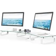 Dual Monitor Stand Computer Monitor Stand Desktop Organizer Monitor Stand Riser