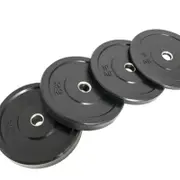 150KG Bumper Weight Plates Gym Package