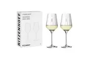 Star Cut White Wine Glass Set