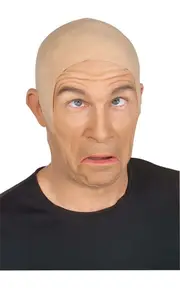 Latex white & brown flesh bald cap
