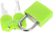 PACKOVE Mini Padlock with Key Travel Friendly Locker Locks Eyecatching for Luggage Backpacks Gym Lockers Suitcases and Jewelry Boxes Versatile Security