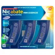 Nicabate Minis 2mg Mint - 60 lozenges