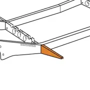 Front LH or RH Outrigger For 1968-1979 VW Bus