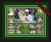 ASH BARTY 2021 WIMBLEDON SINGLES CHAMP LIMITED EDITION SIGNED FRAMED MEMORABILIA