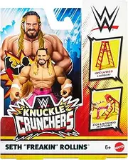 WWE Seth Rollins (Purple) Knuckle Crunchers 4 Toy Wrestling Action Figure