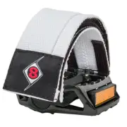 Origin8 Pro-Grip Double Straps for Platform Pedals WHITE Fixed Gear Track
