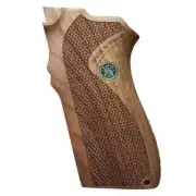 Smith & Wesson 5906,5903,4003,4006,4046 Turkish Walnut Grips Handmade with LOGO