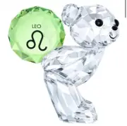 Swarovski Kris Bear Leo Zodiac Horoscope August #5396280 New Box Authentic