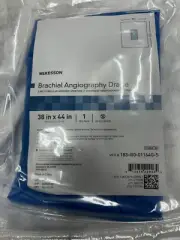 32x McKesson Brachial Angiography Drapes 3" Aperture 38 x 44" 183-i80-01164G-S