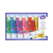 6pc Djeco Glitter Finger Paint Tubes Kids/Children Colouring/Drawing Art 18m+