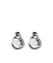 Marni Gem Embellished Earrings One size GREY