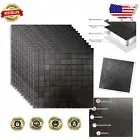 Peel and Stick Brushed Aluminum Backsplash Tiles 11-Sheet | Modern Kitchen Decor
