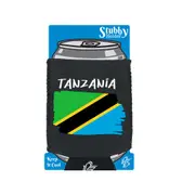 Tanzania Country Flag Nationality - Stubby Holder With Base