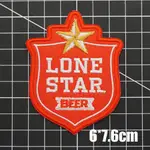 LONE STAR BEER MORALE CHAPTER 3D VELCRO PATCH /徽章/臂章/徽章裝飾夾克牛