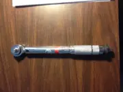 Micrometer Adjustable Torque Wrench, 120-960 Ibs/in, 11“ long, 3/8” drive size