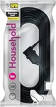 HPM Entertainment Extension Lead Black 5m