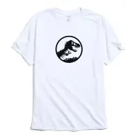 在飛比找Yahoo!奇摩拍賣優惠-Jurassic Park Logo 短袖T恤 2色 侏儸紀