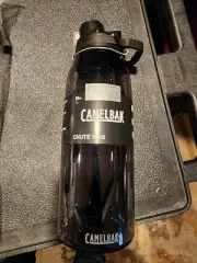 Camelbak Chute Mag 50oz Water Bottle, Magnetic Quick Stow Cap, charcoal