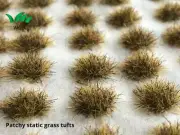 Static Grass Tufts Self-Adhesive Patchy Grass 4mm high