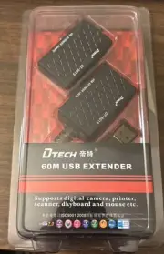 DTECH 60 M USB extender NEW