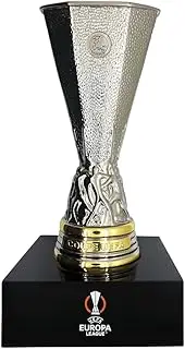 UEFA EUROPA LEAGUE Replica Trophy on Acrylic Base (150 mm), Silver, 15 cm