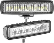 BYBDQKTVEH 6LED 30W Work Light Bar DRL Driving Fog Spot Lamp for Offroad Car Truck LED Headlights LED Work Light Spotlight Work Light