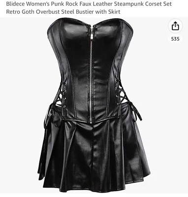 Steampunk corset set (Large)